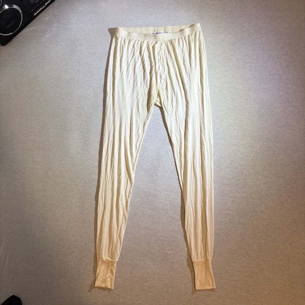 Sport Silks Vintage 100% Pure Chinese Imperial Silk Long Johns Base Layer Pants